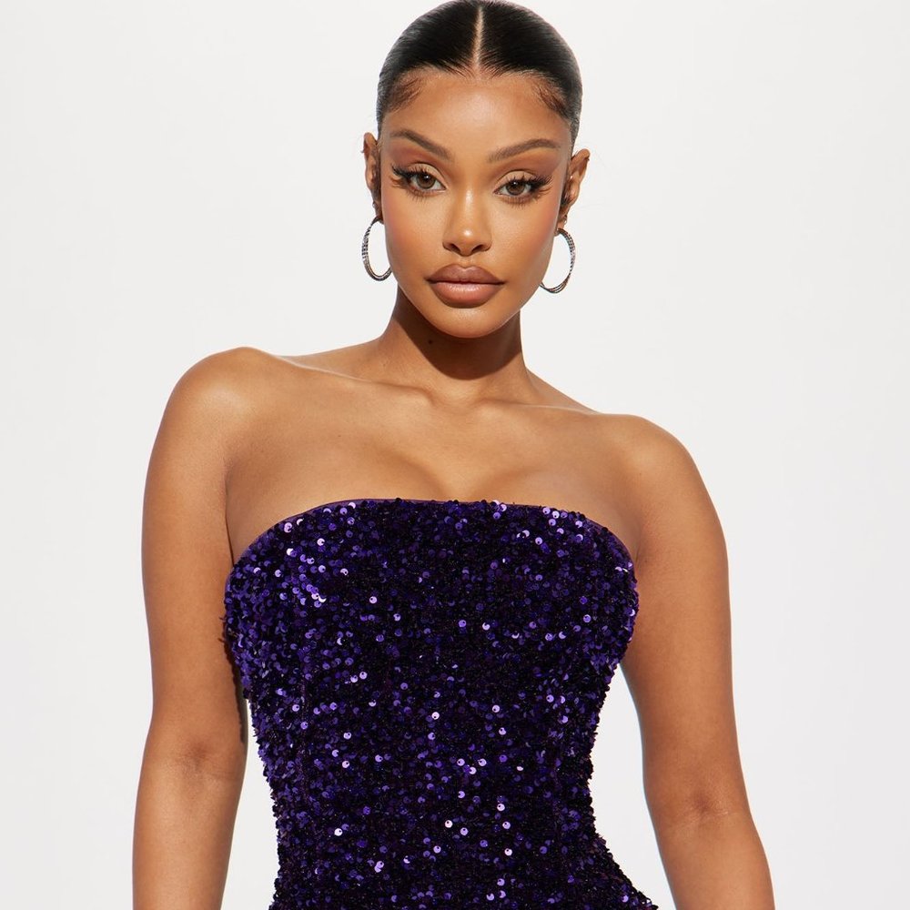 Kara Sequin Mini Dress